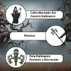 Machado Medieval De Halloween Acessório Cosplay Decoração 3