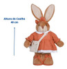 Decoração Páscoa Pelúcia Mãe E Filha Coelho Fêmea 3