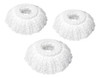 Set X3 Repuesto Mopa Redonda Universal Microfibra Absorbente 0