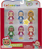 Cocomelon 6 Muñecos Familia Tiburón Cmw0092 1