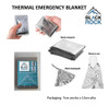 Manta Térmica Black Rock Emergencia Supervivencia 1