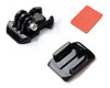 Accesorio Gopro Kit Montaje Curvo Para Casco Clip Hebilla 0