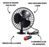 Ventilador Plastico Auto Universal 12v Reforzado 5 Pulgadas 1