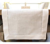 Cleverdelights White Hemstitched Table Runner 16 X 120 4555 2