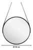 Espejo Redondo De Pared 40cm Espejo Para Colgar En Pared 4
