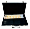 Juego De Mesa Rummy Burako Fichas Bajorrelieve Con Valija 2