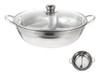 Panela De Sopa Grande, Panela De Aço Inoxidável, Panela De P 0