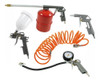 Kit Compresor De Aire Set 5 Piezas Pistola Recipiente Versa 1