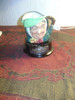 Muy Antiguo Pedestal En Madera Barnizada Para Estatuilla 75 3