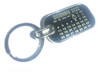 Par Llaveros Acero Galvanizado Grabado Laser Hd Estuche 4