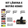 Kit Lâmina De Aço P/ Máquina De Corte + Botão Liga E Desliga 5