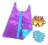 Fantasia De Dinossauro Violeta E Azul 70cm Violeta E Azul 3