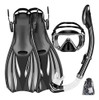 Zeeporte Dive Snorkeling Gear For Adults Kids - 0