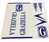 Calcomania Adhesivo Bicicleta Graziella 0