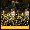 Shukan 4 Pack 10led Luces Solares Luciérnaga, Luces Solares 3