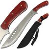 Machete Isleño Estilo Kukri Espectacular Grande Caza 0