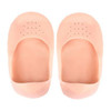 Par Meias Sapatilha Silicone Cicatrizante Proteção Calcanhar 0