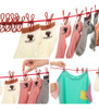 Cuerda Para Ropa, Elastizada, Portable. 12 Palillos 1