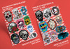 Pack Stickers Calaveras Calcomanias Apum 1 Pack Stickers Calaveras Calcomanias Apum 1