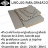 Placa Linoleo Linoleum Inglate 20x30 Xilografia Essdee Cuota 1