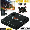 Splitter Hdmi 3x1 Activo 3d Fullhd 1080 Selector De Pantalla 4