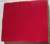 Polvera Caja De  Bronce Con Esmalte Rojo Swiss Made 3