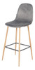 Banqueta Eames Hay Tulip Taburete Base Madera Colores 3