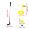 Juego De Golf Niños Palo Pelotas Hoyos Banderas Kingsport 1