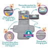 Kit De Cambio Portátil Para Bebés, Con Bolsillo Impermeable 1