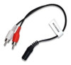 Cable De Audio Stereo 3.5mm Hembra A 2 Rca Macho 1