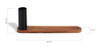 Suporte Porta Incenso De Aço E Madeira Decorativo Namastê 4 Suporte Porta Incenso De Aço E Madeira Decorativo Namastê 4