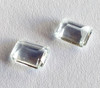 Aguamarina Celeste Claro X2 - Facetado Corte Oct 8x6x3,5 Mm 5