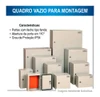 Quadro De Montagem P/ Painel Elétrico 80x50x20cm Lukbox 2