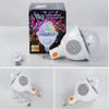 Luces Boliche Foco Led Colores Rgb Parlante Bluetooth Recarg 5