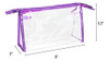 Hedume 10 Piezas Bolsa De Cosméticos Impermeable Transparent 1