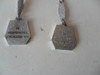 2 Llavero Insignia Antigua Taxi Cotax Peugeot 404 Di Tella 3