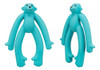 Set X2 Juguetes Mordillo Mascota Goma Mono Flexible 4