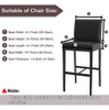 ~? Piccocasa Stretch Bar Stool Covers, Pub Counter Height Si 3