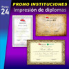 50 Diplomas Personalizados. 20x28 Cm Laminado + Envio Gratis 2
