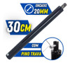 Eixo Extensor 30cm Com Encaixe 20mm Para Perfurador Lynus 1