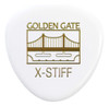 Golden Gate Mp-124 Deluxe Flat Pick Triángulo Redondeado 0