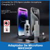 Adaptador Usb C A Lightning Para Microfono Inalambrico/ Mike 2