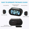 Facil De Configurar Plumeet Large Digital Lcd Travel Alarm 2