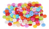 Botões Em Forma De Flor, 200 Unidades, Cores Vivas, Colorida 1