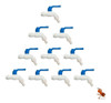Canilla Esferica Plastica ¾ Con Pico Duke - X12 Ud 1