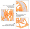 Roda De Exercício Parrot Hamster, Brinquedo Para Exercícios 3