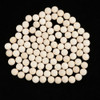 Bola Redonda De Madeira Natural 4 Pcs 2