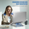 Efficom Soporte Para Computadora Portátil Para 4