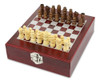 Set De Vino 4 Piezas + Ajedrez En Caja Estuche De Madera 2
