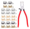 Aplicável A Ferragem Chaveiro, 22 Pcs Ferragem Chaveiro De 1